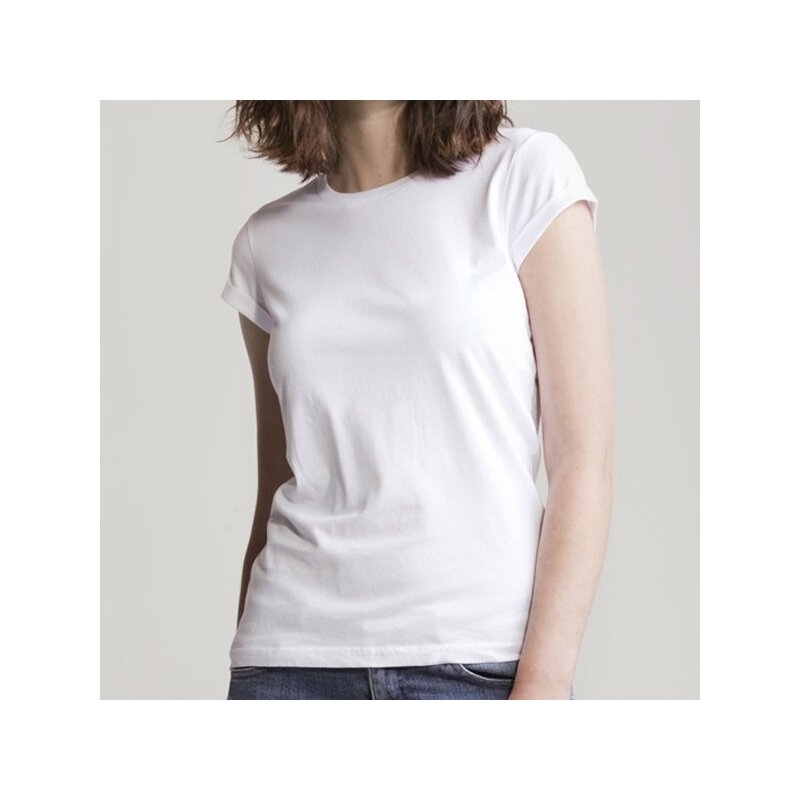 Mantis - Women\'s Organic Rolled Sleeve Shirt - P81 - white