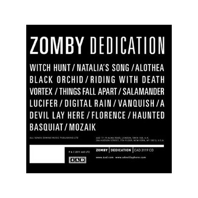 ZOMBY - DEDICATION - CD