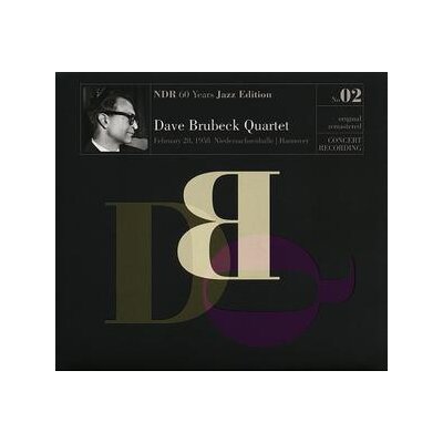 BRUBECK, DAVE QUARTET - NDR 60 YEARS JAZZ EDITION VOL.2-LIVE HANNOVER 28.02.58 - CD