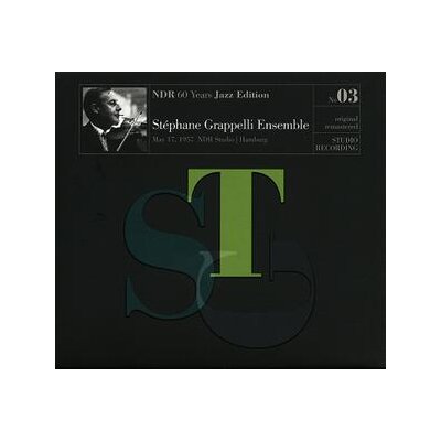 GRAPPELLI, STEPHANE ENSEMBLE - NDR 60 YEARS JAZZ EDITION VOL.3-STUDIO RECORDING 17.05.57 - CD