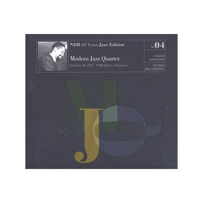MODERN JAZZ QUARTET - NDR 60 YEARS JAZZ EDITION VOL.4-STUDIO RECORDING 28.10. - CD