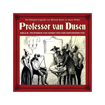 VOLLBRECHT, BERND / TEGELER, NICOLAI - PROFESSOR VAN DUSEN UND DER ERFUNDENE TOD (NEUE FÄLLE 08) - CD