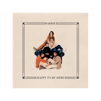 BARRIE - HAPPY TO BE HERE (LTD. RED VINYL) - LP