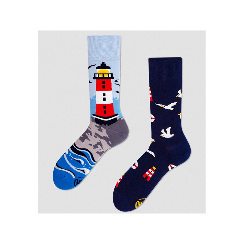 Many Mornings Socks - Nordic Lighthouse - Socken