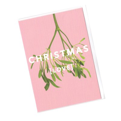 Postkarte mit Umschlag - Christmas Love (4046)
