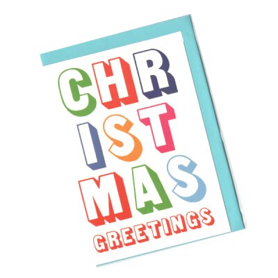 Geschenkkarte mit Umschlag - Christmas Greetings (InkWorks)