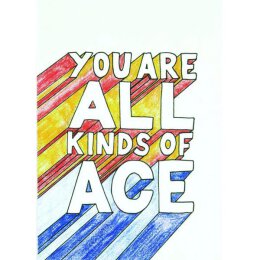 Postkarte - UStudio - All Kinds Of Ace