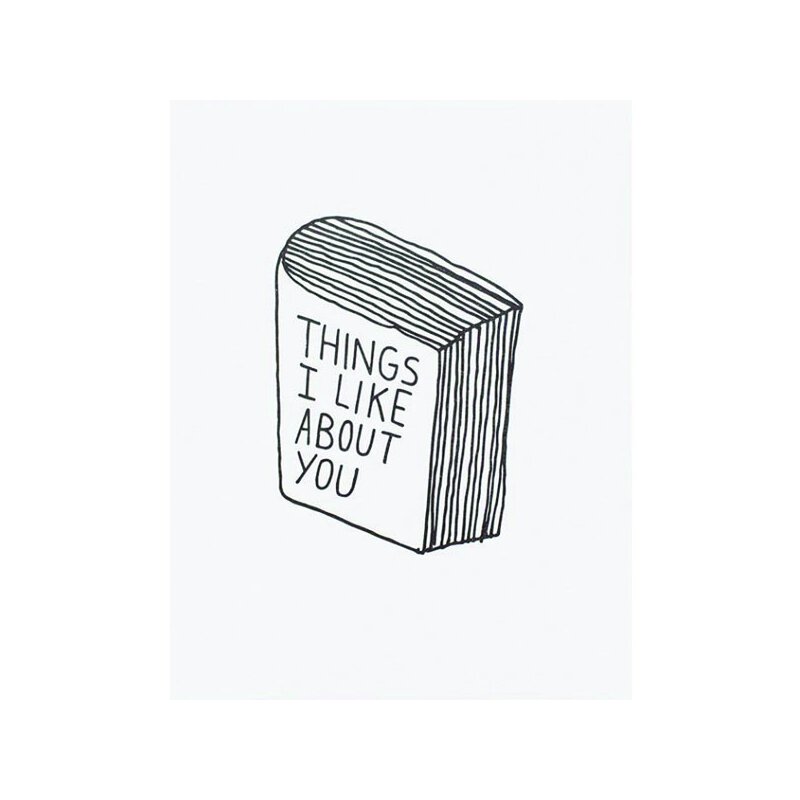 Postkarte - Ashkahn - Things I like about you