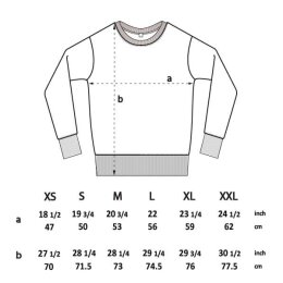 Continental / Earth Positive- EP62 Organic Unisex Standard Fitted Sweatshirt  - melange grey
