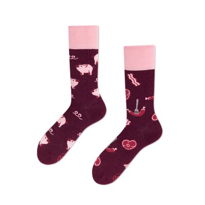 Many Mornings Socks - Piggy Tales - Socken
