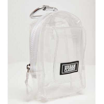 Urban Classics - TB2726 Transparent Mini Bag mit Karabiner - transparent