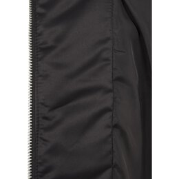 Urban Classics - TB2380 - Ladies Sherpa Hooded Jacket - black/ darksand