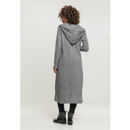 Urban Classics - TB2333 - Ladies Terry Long Cardigan - black/white