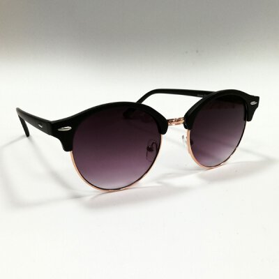 Sonnenbrille Clubmaster Flash Styled (19-190) - black matte/blackened