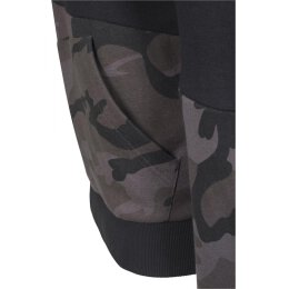 Urban Classics - TB2388 - Camo Zig Zag Hoodie - black/dark camo