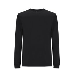 Continental/ Earthpositive - EP18L - ORGANIC Mens/ unisex heavy jersey long sleeve t-shirt - black