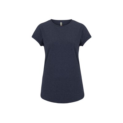 Continental/ Salvage - SA16 - WOMENS ROLLED SLEEVE - melange navy