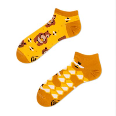 Many Mornings Socks - Honey Bear Low - Socken