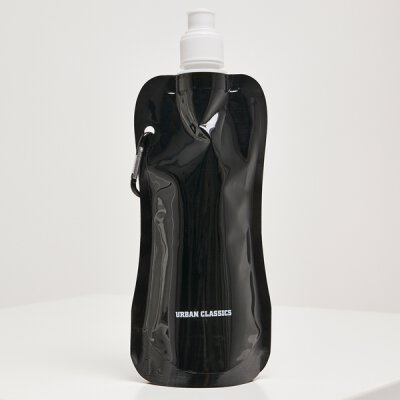 Urban Classics - TB2786 Soft Drinking Bottle (480ml) - black/white