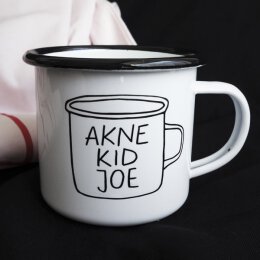 Akne Kid Joe - To Go - Emaille Tasse