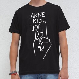 Akne Kid Joe - Mittelfinger - T-Shirt (EP100) - black