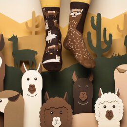 Many Mornings Socks - Fluffy Alpaca - Kids Socken