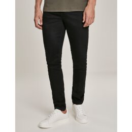 Urban Classics - TB3076 Slim Fit Jeans - black raw