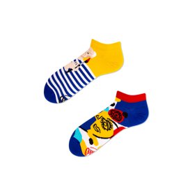 Many Mornings Socks - Picassosocks Low - Socken