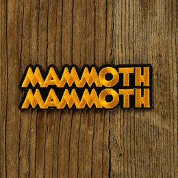 Mammoth - Logo - Aufnäher zum Bügeln (iron on...