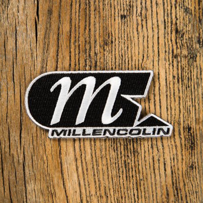 Millencolin - Logo Cut Out - Aufnäher (Patch) - black/white