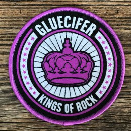Gluecifer - Kings Of Rock - Aufnäher zum Bügeln (Patch)