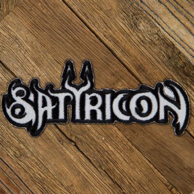 Satyricon - Cut Out - Logo - Aufnäher (Patch)