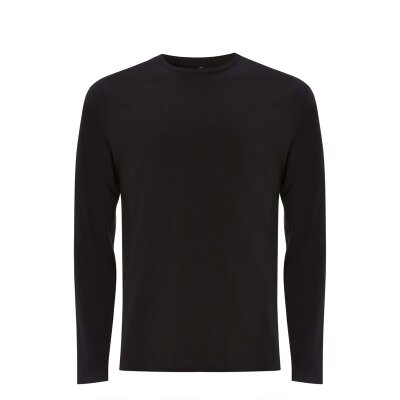 Earth Positive - EP01L - Organic Mens Longsleeve - black