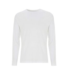 Earth Positive - EP01L - Organic Mens Longsleeve - white