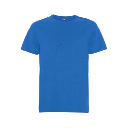 Continental / Earth Positive - EP18 - Organic Heavy Unisex T-Shirt - bright blue