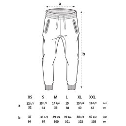 Continental/ Earth Positive - EP68J - Organic Mens/ Unisex Jogger Pants - melange grey