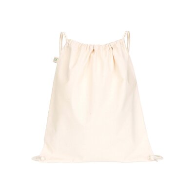 Earth Positive - EP76 - Drawstring Gym Bag - natural