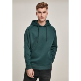 Urban Classics - TB3100 - Raglan Zip Pocket Hoodie - bottlegreen