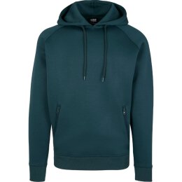 Urban Classics - TB3100 - Raglan Zip Pocket Hoodie - bottlegreen