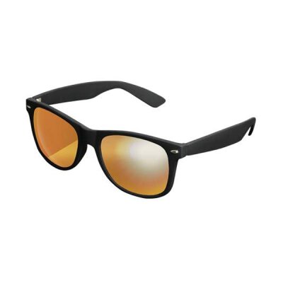 Sonnenbrille - Likoma - Mirror - black/orange