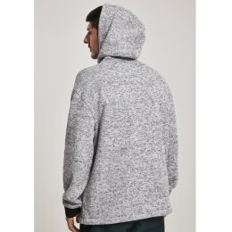 Urban Classics - TB3114 Knit Fleece Pull Over Hoodie - grey