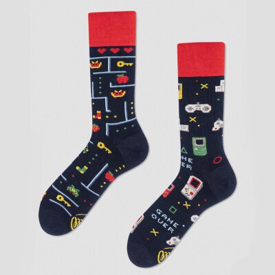 Many Mornings Socks - Game Over - Socken