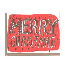 Eggpress - Merry Christmas - Karte mit Umschlag