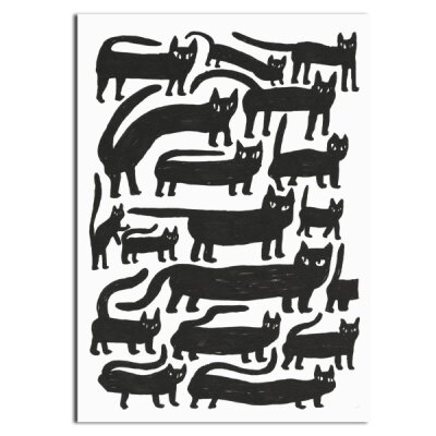 Cat Squad - Postkarte