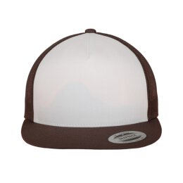 Flexfit - Classic Trucker Cap (6006W) - brown/white/brown