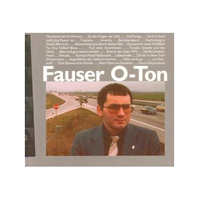 FAUSER, JÖRG- HÖRBUCH - O-TON - ABk