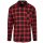 Urban Classics - TB3482 Oversized Checked Shirt - red/black
