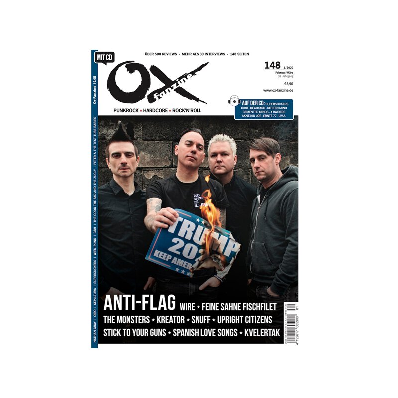 OX - Fanzine - Nr. 148 + CD