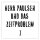 Herr Paulsen & das Zeitproblem - I - 7" EP