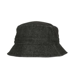 Flexfit - 5003DB - Denim Bucket Hat - Black / Grey